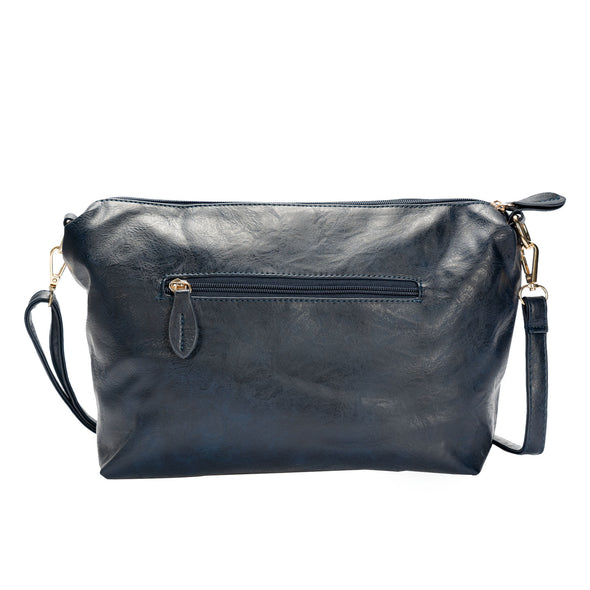 Lavawa Antique Hollowt-out Tote Shoulder Bag Crossbody Bag Wallet Purse Handbag Set 3pcs