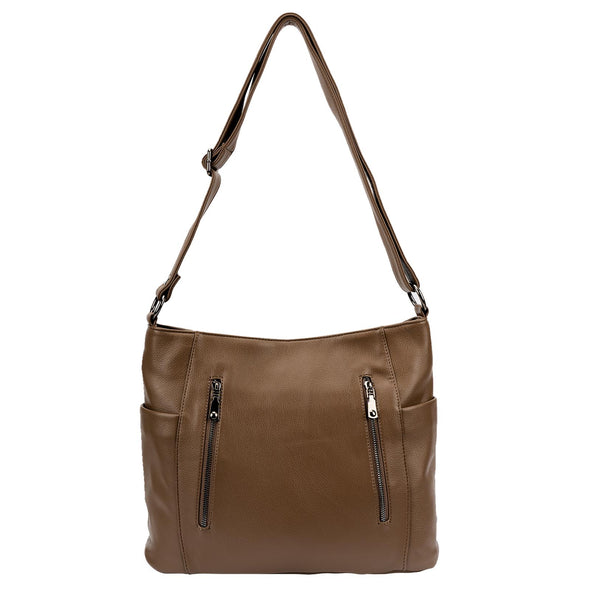 Lavawa Leather Tote Handbag Crossbody Bag Shoulder Bag Purse