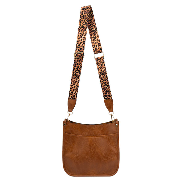 Lavawa Leopard Print Belt Handbag Crossbody Bag Shoulder Bag Purse