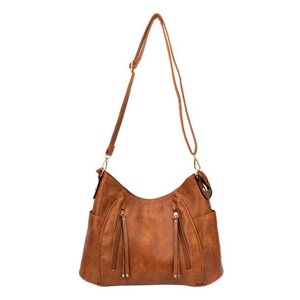 Lavawa Leather Tote Shoulder Bag Crossbody Bag Handbag Purse
