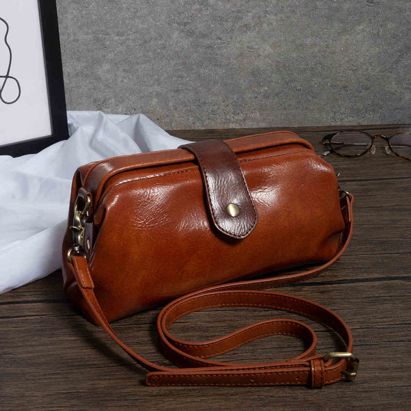 Leather Crossbody Bag Handbag Shoulder Bag Purse