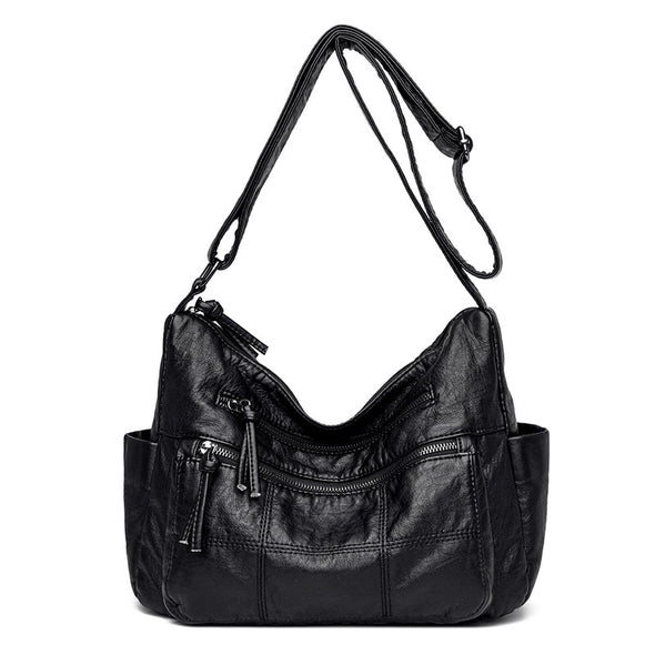 Multi Pockets Hobo Handbag Crossbody Bag Shoulder Bag Purse