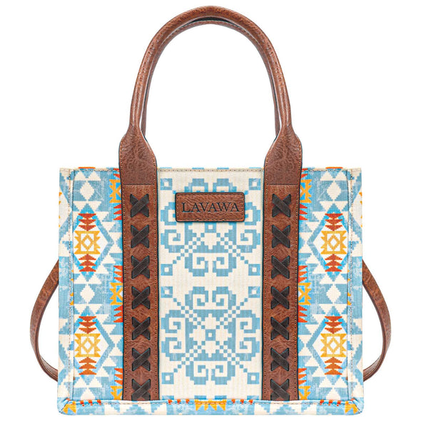 LAVAWA Tote Bags for Women Carry Purse Ladies Shoulder Bag Hobo Crossbody Purse Aztec